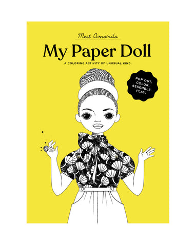 Amanda American Magnetic Paper Girl Doll – Cultured Cuties